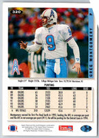 1995 Upper Deck Greg Montgomery #320