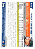 2004 Topps Traded & Rookies Victor Zambrano #T46