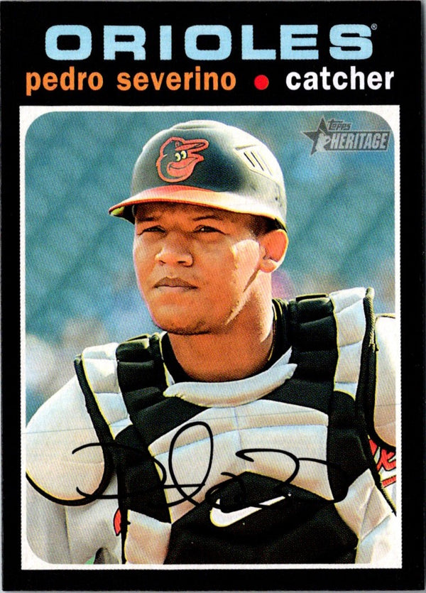 2020 Topps Heritage Pedro Severino #95 NM-MT+