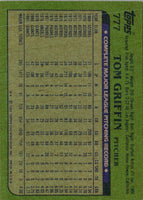 1982 Topps Tom Griffin #777