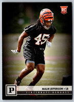 2018 Panini Malik Jefferson #339 Rookie