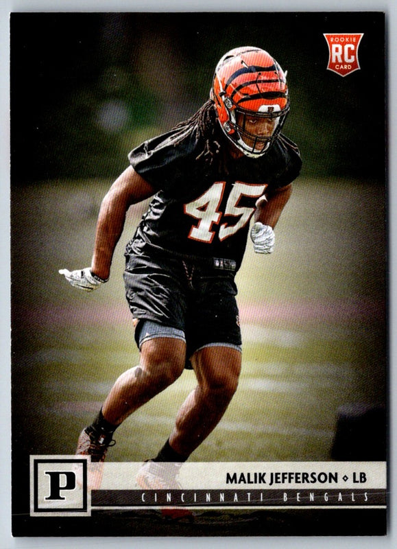 2018 Panini Malik Jefferson #339 Rookie