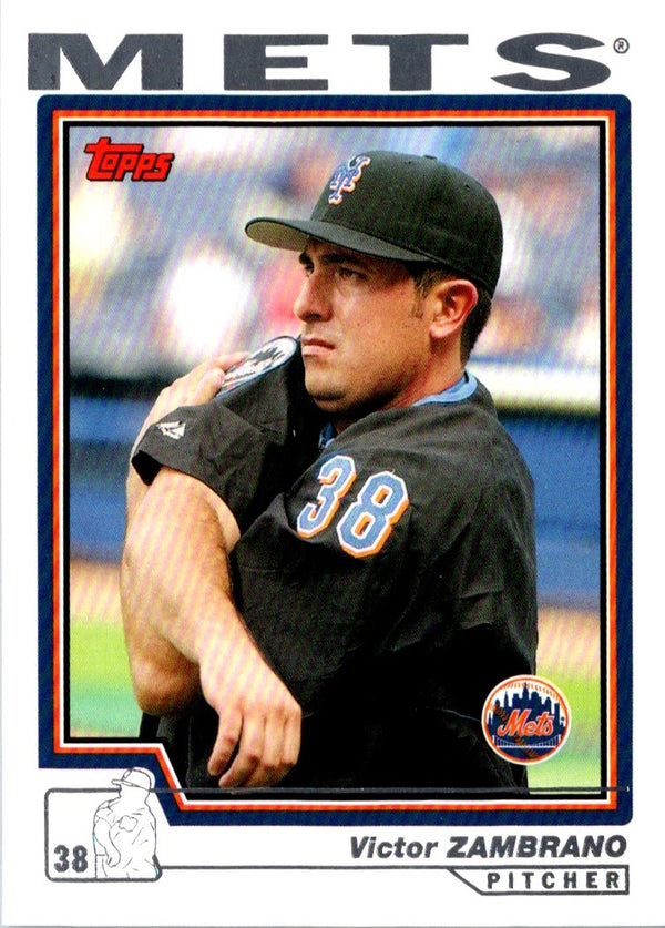 2004 Topps Traded & Rookies Victor Zambrano #T46