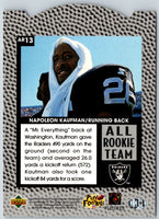 1996 Upper Deck Silver All-Rookie Team Napoleon Kaufman #AR13