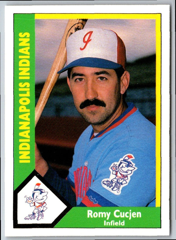 1990 CMC Indianapolis Indians Romy Cucjen #22