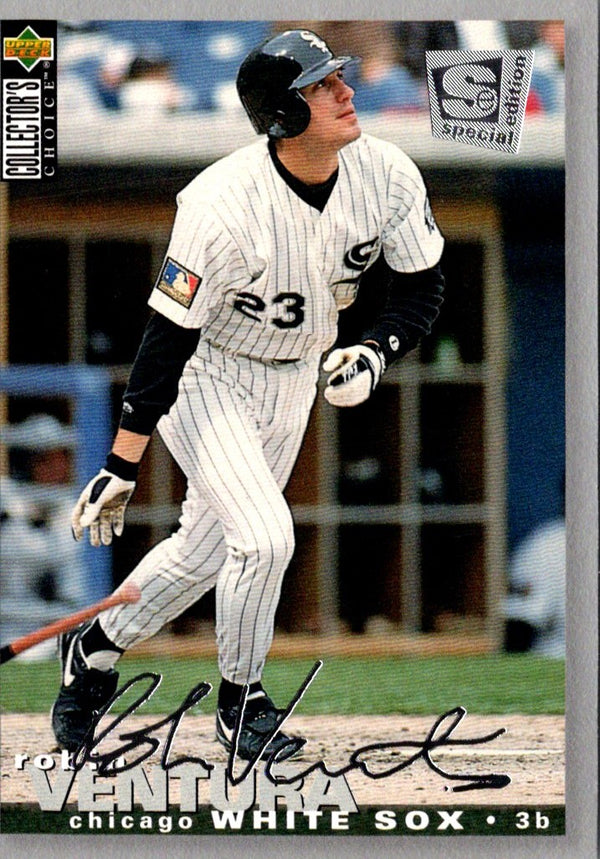 1995 Collector's Choice SE Silver Signature Robin Ventura #237