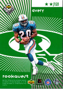 1998 UD Choice StarQuest/RookQuest Green Warrick Dunn/John Avery