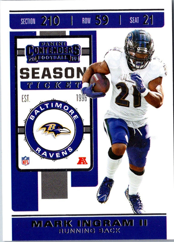2019 Panini Mark Ingram II #17