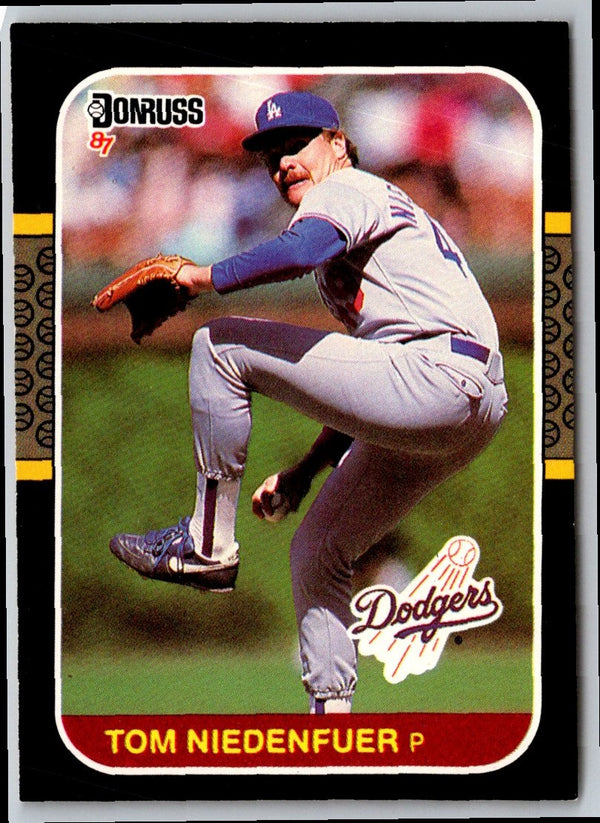 1987 Leaf Tom Niedenfuer #204