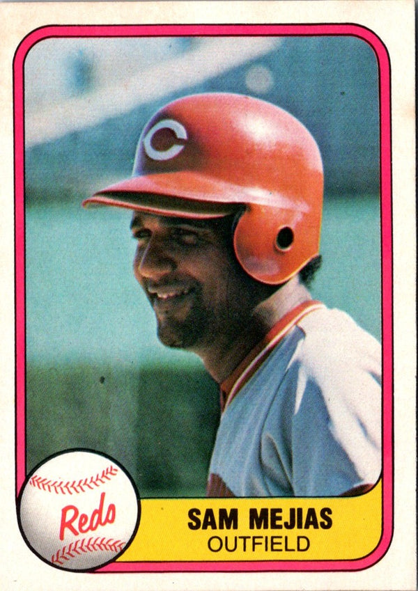 1981 Fleer Sam Mejias #219