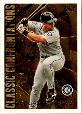 1996 Topps Classic Confrontations Edgar Martinez #CC3