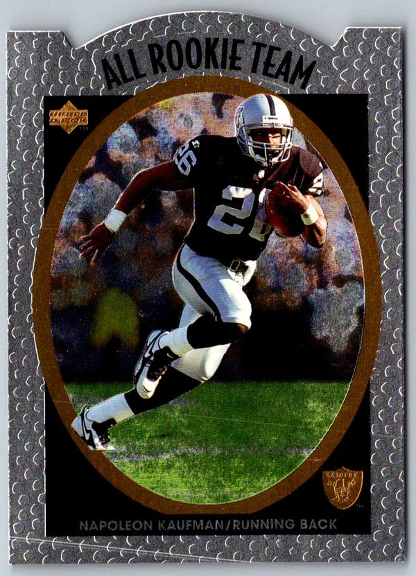 1996 Upper Deck Silver All-Rookie Team Napoleon Kaufman #AR13