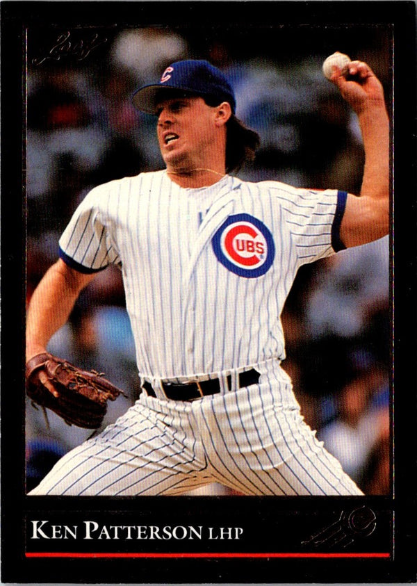 1992 Leaf Black Gold Ken Patterson #509