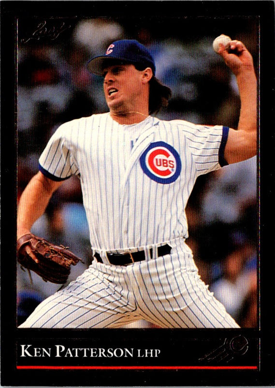 1992 Leaf Black Gold Ken Patterson #509