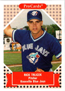 1991 ProCards Tomorrow's Heroes Rick Trlicek