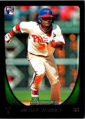 2011 Bowman Draft Picks & Prospects Michael Martinez #62 Rookie