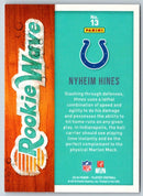 2018 Panini Playoff Rookie Wave Nyheim Hines