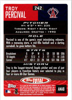 2002 Topps Total Troy Percival #242