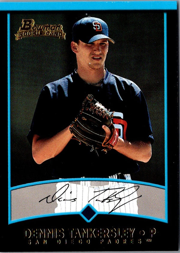 2001 Bowman Draft Picks & Prospects Dennis Tankersley #BDP32 Rookie