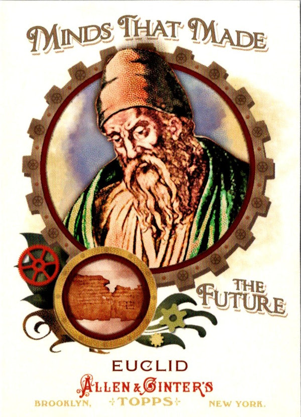 2011 Topps Allen & Ginter Minds that Made the Future Euclid #MMF33