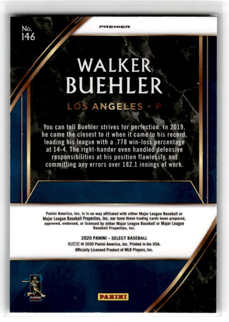 2020 Panini Select Walker Buehler