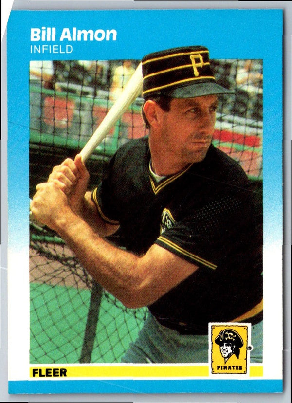 1987 Fleer Bill Almon #601