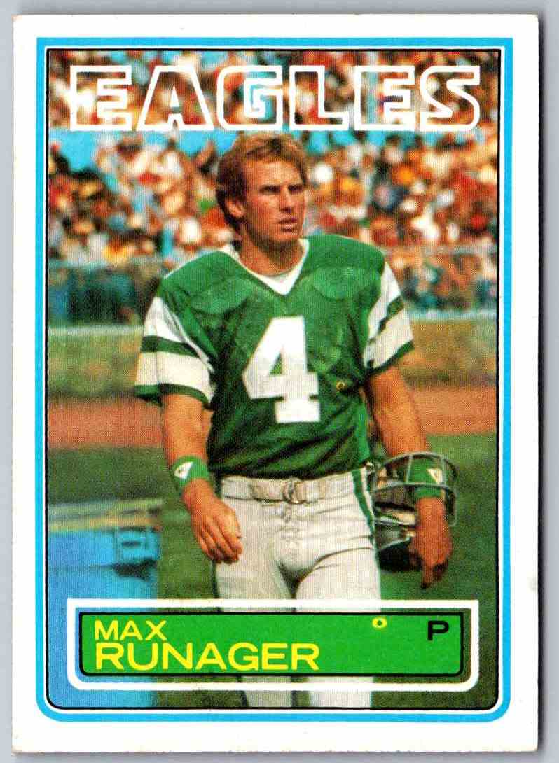 1983 Topps Max Runager