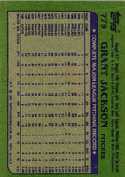 1982 Topps Grant Jackson #779
