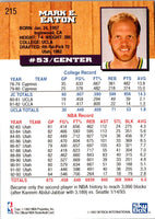 1993 Hoops Mark Eaton #215