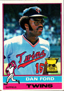 1976 Topps Dan Ford
