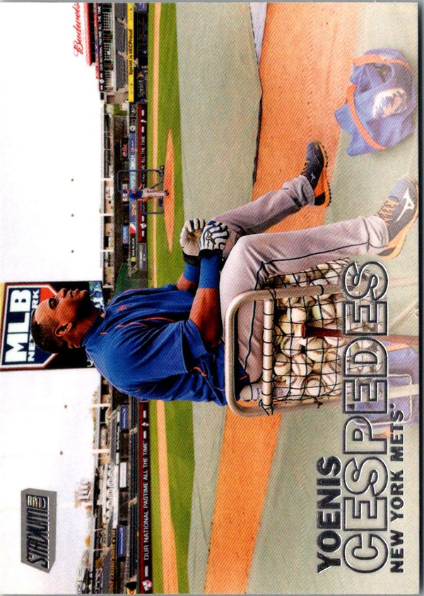 2016 Stadium Club Yoenis Cespedes #154