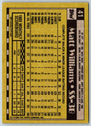1990 Topps Matt Williams