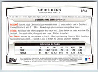 2014 Bowman Chris Beck #BP43
