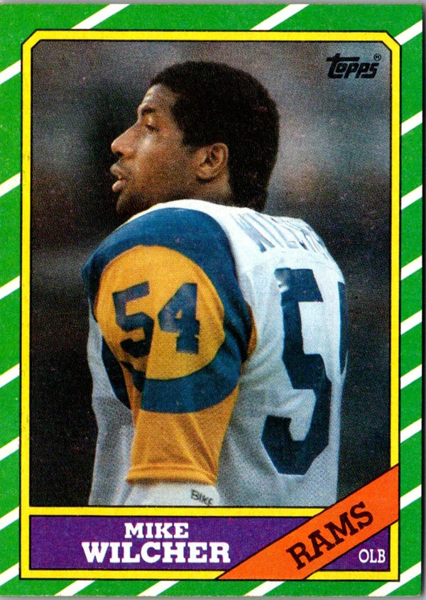 1986 Topps Mike Wilcher #88 Rookie NM+