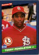 1986 Donruss Terry Pendleton