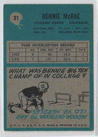 1991 Topps Bennie McRae #21