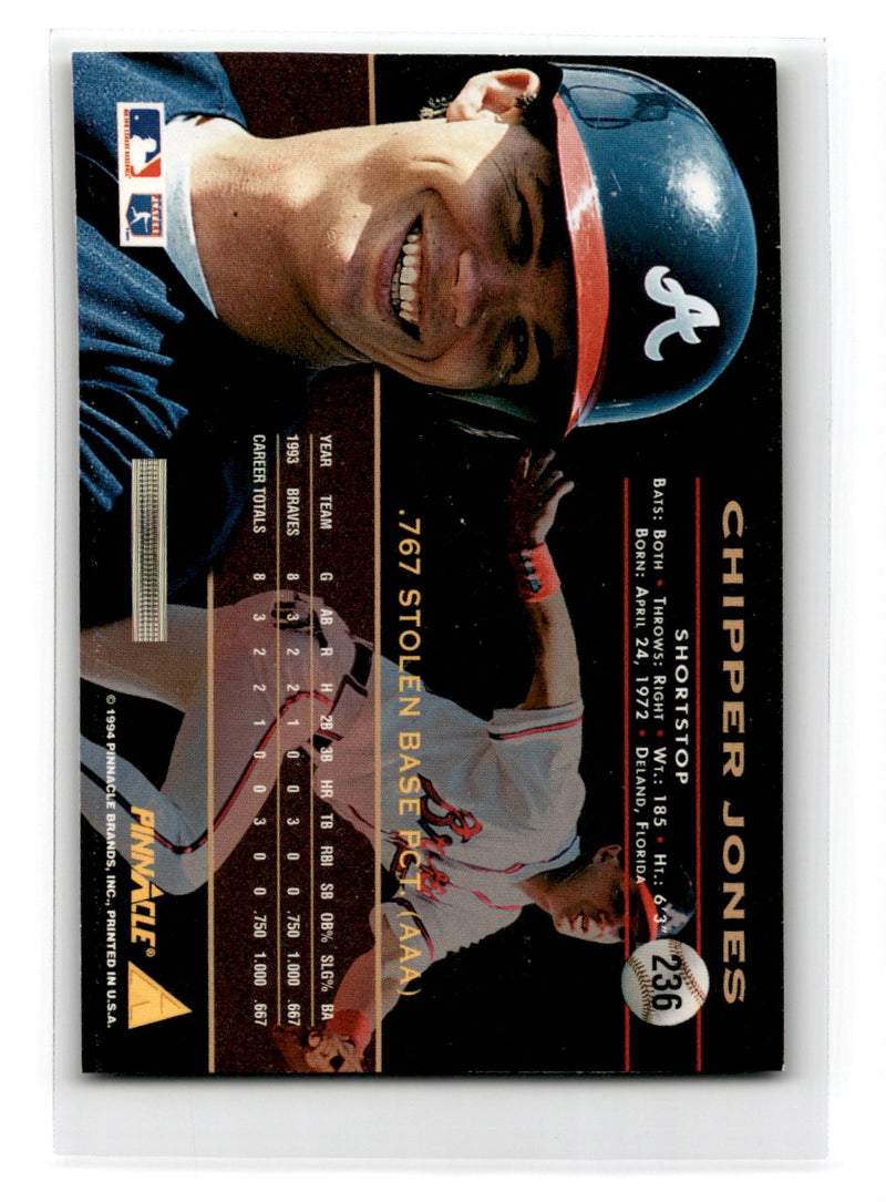 1994 Pinnacle Chipper Jones