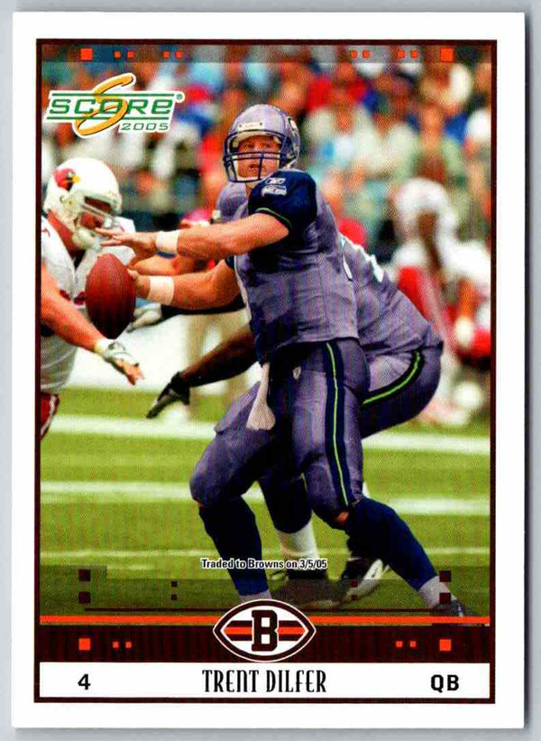 1995 Score Trent Dilfer #91