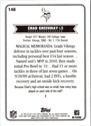 2012 Topps Magic Chad Greenway