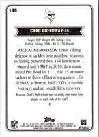2012 Topps Magic Chad Greenway #146