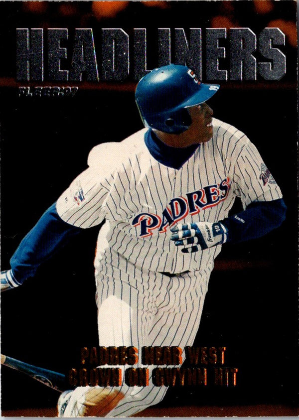 1997 Fleer Headliners Tony Gwynn #7