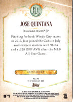 2018 Topps Gypsy Queen Jose Quintana #70