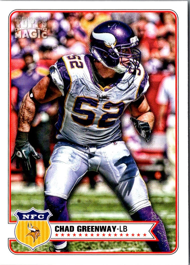 2012 Topps Magic Chad Greenway