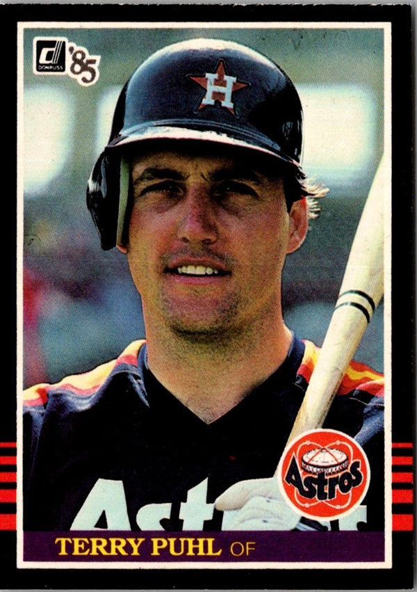 1985 Donruss Terry Puhl #426