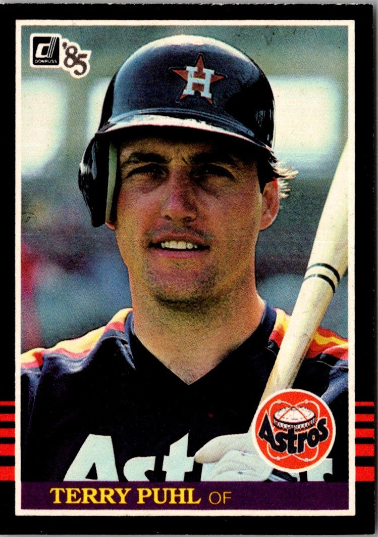1985 Donruss Terry Puhl