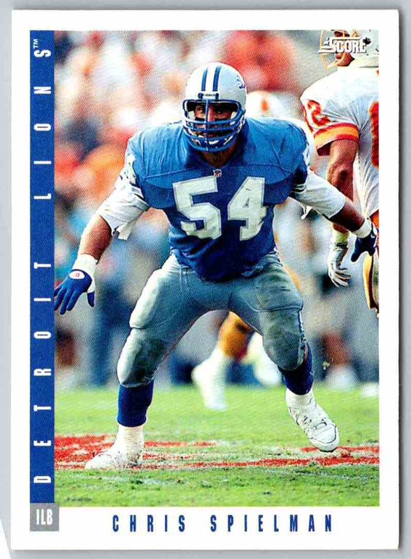 1991 Score Chris Spielman #104