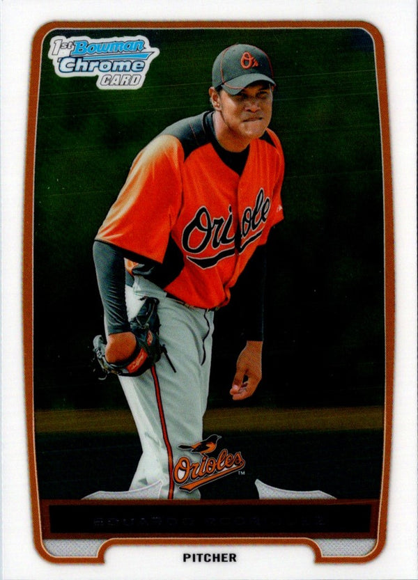 2012 Bowman Chrome Prospects Eduardo Rodriguez #BCP200