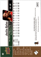 2002 Upper Deck Justin Kaye #49