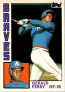 1984 Topps Traded Gerald Perry