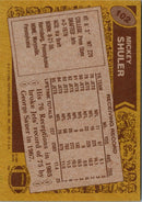 1986 Topps Mickey Shuler